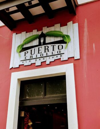 Puerto Criollo, Restaurant, Old San Juan, PR